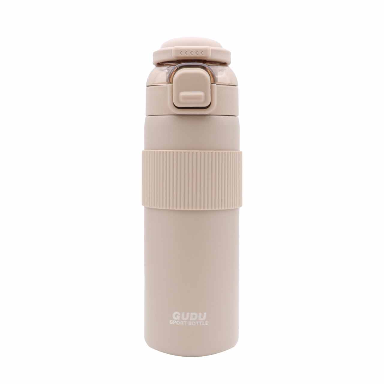 تراول ماگ Gudu مدل H-BW-1378 ظرفیت 700 میلی لیتر - کرم